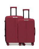 Lot de 2 Valises Rigides Grand Format et Taille Moyenne ERIDAN