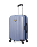 Lot de 2 Valises Rigides Taille Moyenne et Cabine AGATA