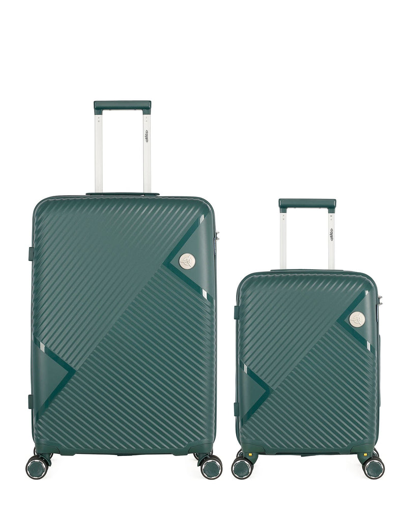 Lot de 2 Valises Rigides Grand Format et Cabine CASSIOPEE