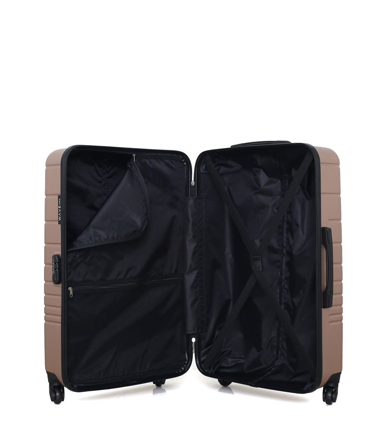 Lot de 3 Valises Rigides Grand Format, Taille Moyenne et Cabine TIGRE