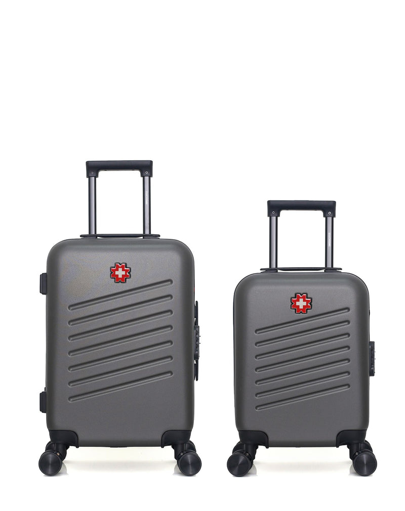 Lot de 2 Valises Rigides Cabine et Cabine XXS ZURICH