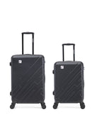 Lot de 2 Valises Rigides Taille Moyenne et Cabine YELLOWSTONE