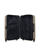 Lot de 4 Valises Rigides Grand Format, Taille Moyenne, Cabine et Vanity AMAZONE