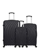 Lot de 3 valises Grand format, weekend et cabine LAGOS