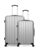 Lot de 2 Valise grand format et valise weekend NAPOLI