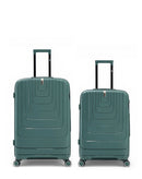 Lot de 2 Valises Rigides Grand Format et Taille Moyenne GALINA