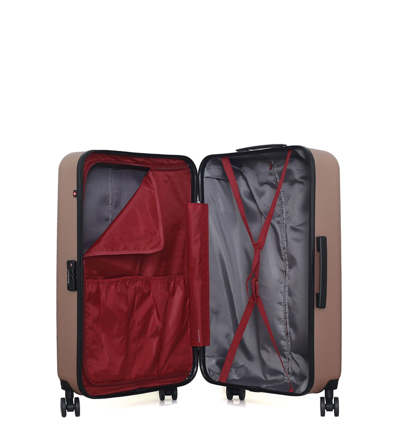 Lot de 2 Valises Rigides Grand Format et Cabine XXS ZURICH