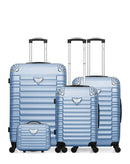 Set de 4 Valises Rigide GIULIA-C