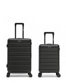 Lot de 2 Valises Rigides Taille Moyenne et Cabine XS LUGANO