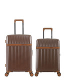 Lot de 2 Valises Rigides Taille Moyenne et Cabine ZERMATT