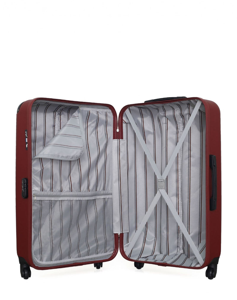 Lot de 2 Valises Rigides Grand Format et Cabine PORTER