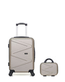 Lot de 2 Valises Rigides Cabine et Vanity AMAZONE