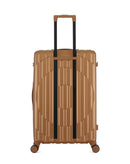 Lot de 4 Valises Rigides Grand Format, Taille Moyenne, Cabine et Cabine XS ODEON
