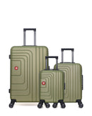 Lot de 3 Valises Rigides Grand Format, Cabine et Cabine XXS RUTI