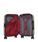 Lot de 2 Valises Rigides Cabine et Vanity AIGLE