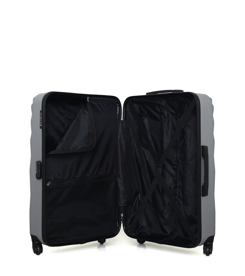 Lot de 2 Valises Rigides Grand Format et Cabine XXS DANUBE