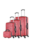 Set de 4 Valises Rigide AMAZONE-C