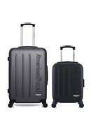 Lot de 2 Valises Rigides Taille Moyenne et Cabine XXS BRONX