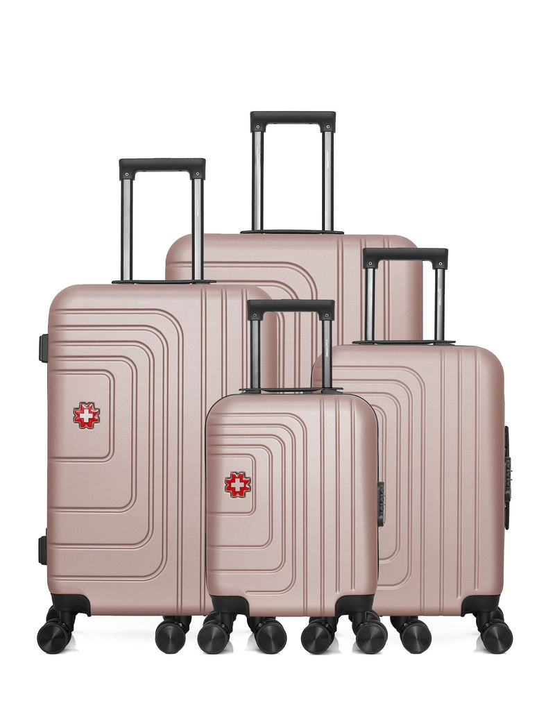 Lot de 4 Valises grand format, valise weekend, valise cabine, valise cabine XXS RUTI