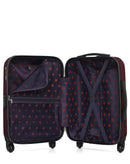Lot de 2 Valise Cabine et Vanity Rigide ELEONOR
