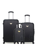 LPB LUGGAGE - LOT DE 3 - Valises grand format, weekend et cabine XXS MARIANNE