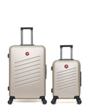 Lot de 2 Valises Rigides Grand Format et Cabine ZURICH