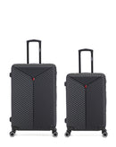 Lot de 2 Valises Rigides Grand Format et Taille Moyenne GAITE