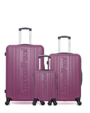 LOT DE 3 - Valises grand format, weekend et cabine XXS SPRINGFIELD