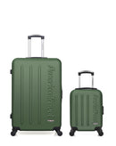 Lot de 2 Valises Rigides Grand Format et Cabine XXS BRONX