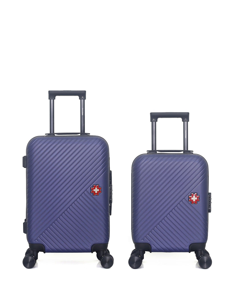 SWISS KOPPER - LOT DE 2 - Valises cabine et cabine XXS SPIEZ