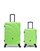 Lot de 2 Valises Rigides Grand Format et Cabine SERENA
