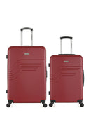 Lot de 2 - Valise grand format et valise weekend QUEENS