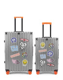 Lot de 2 Valises Rigides Grand Format et Taille Moyenne LUGERS