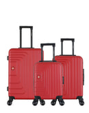 Lot de 3 Valises weekend, valise cabine et valise cabine XXS RUTI
