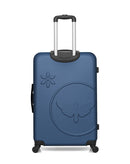 Lot de 4 Valises Rigides Grand Format, Taille Moyenne, Cabine XXS et Vanity ELEONOR