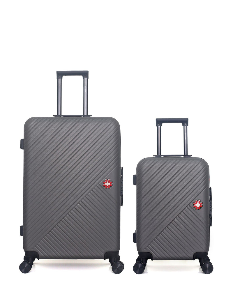 Lot de 2 Valises Rigides Grand Format et Cabine SPIEZ