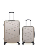Lot de 2 Valises Rigides Grand Format et Cabine AMAZONE