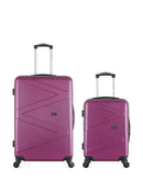 Lot de 2 Valises Rigides Grand Format et Cabine AMAZONE