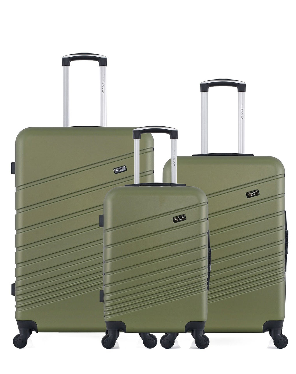 Sac Rigide Grand Format Lot de 3 Valises Rigides Grand Format, Taille Moyenne et Cabine TIGRE ...
