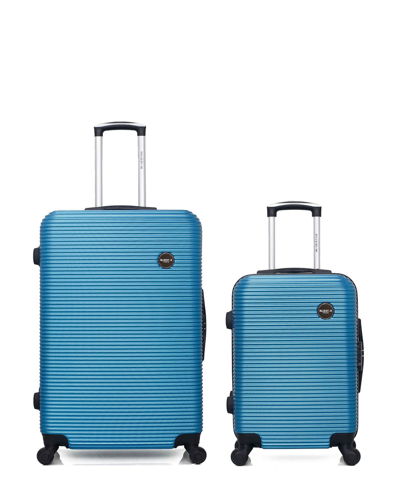 Lot de 2 Valises Rigides Grand Format et Cabine LONDON