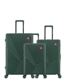 Lot de 3 Valises Rigides Grand Format, Taille Moyenne et Cabine FRIBOURG