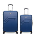 Lot de 2 - Valise grand format et valise weekend QUEENS
