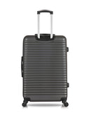 Lot de 2 - Valise grand format et valise weekend BRAZILIA