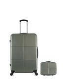 Lot de 2 Valises Rigides Grand Format et Vanity CORONADO