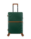 Lot de 3 Valises Rigides Taille Moyenne, Cabine et Cabine XS OAKLAND