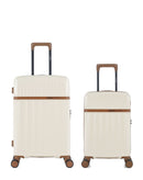 Lot de 2 Valises Rigides Taille Moyenne et Cabine XS ZERMATT