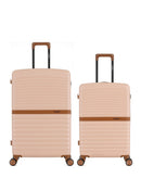Lot de 2 Valises Rigides Grand Format et Week-end BELAIR