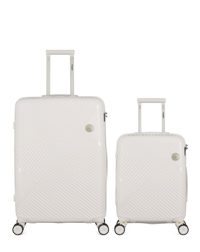 Lot de 2 Valises Rigides Grand Format et Cabine CASSIOPEE