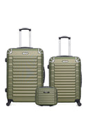 Lot de 3 Valises Rigides Grand Format, Taille Moyenne et Vanity LIMA