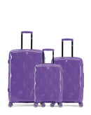 Lot de 3 Valises Rigides Grand Format, Taille Moyenne et Cabine AQUILA